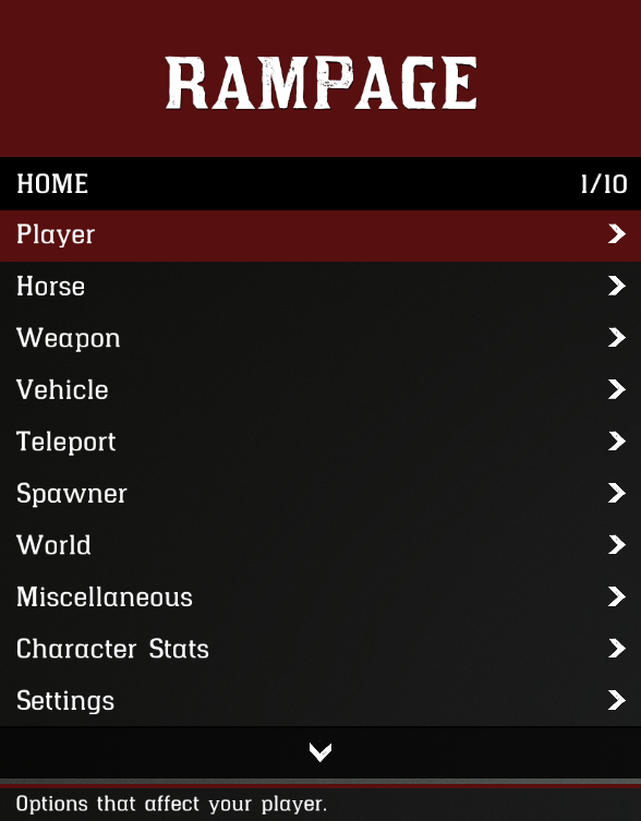 Rampage Trainer logo